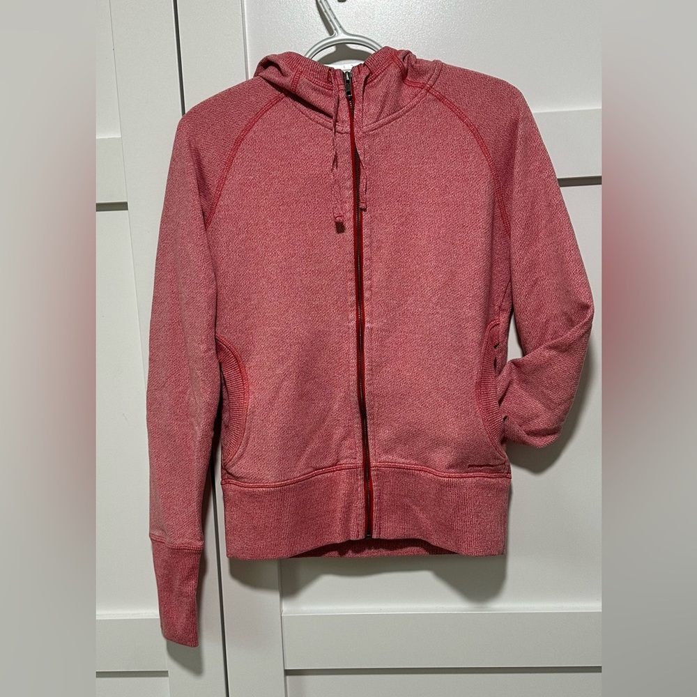 Patagonia Women’s Full-Zip Hoodie Jacket Pink Medium